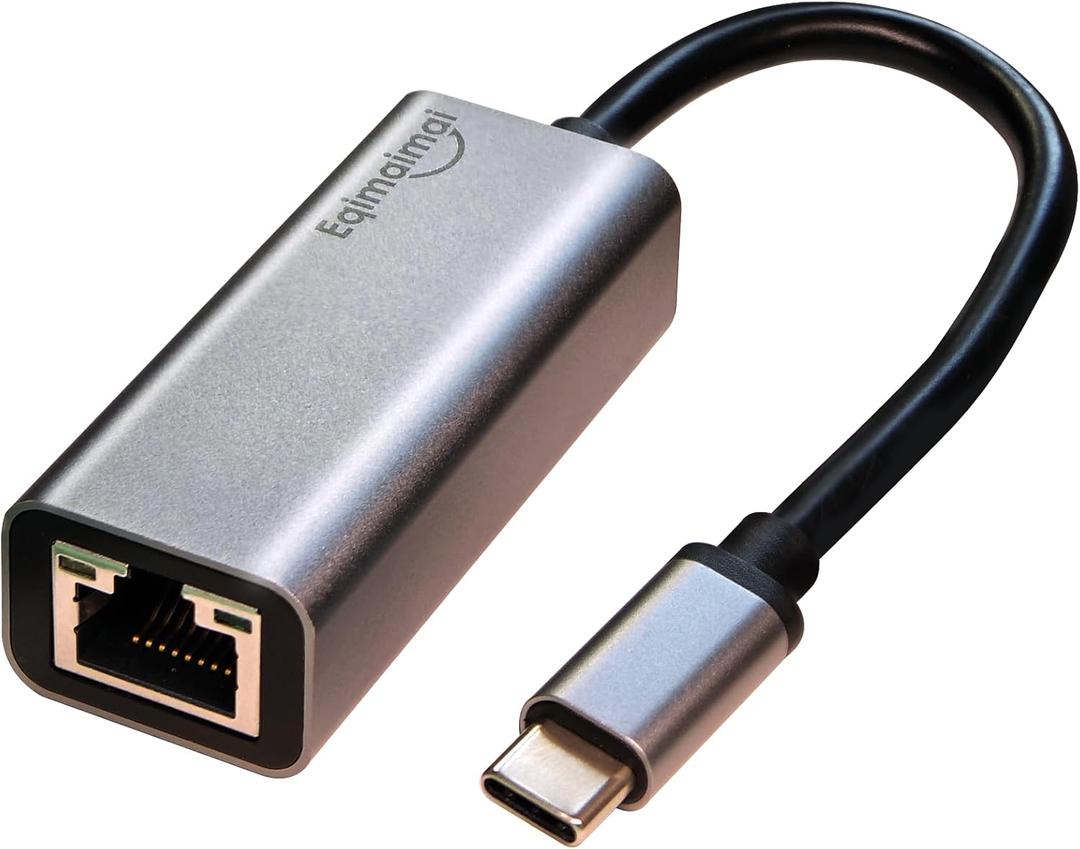 USB C to ethernet Adapter,Ethernet to USB c,TypeC to RJ45 Ethernet Adapter 1Gbps Gigabit Ethernet Compatibility for Mac,MacBook Pro/Air,Dell XPS,Chromebook,Surface