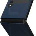 URBAN ARMOR GEAR UAG Designed for Samsung Galaxy Z Flip 4 Case 2022 Blue Mallard Civilian Sleek Ultra-Thin Shock-Absorbent Protective Cover