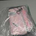 Woanger 24 Pcs Pink Bow Gift Drawstring Bags Bulk 11.81 x 9.84 Inch Coquette Party Gift Bags Pink Bow Goodie Waterproof Backpack Coquette Tea Wedding Bridal Engagement Birthday Party Supplies