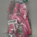 21 Fitness Resistance Bands-4 Tube Pedal Ankle Puller, New Elastic Yoga Pedal Puller Stretch Band for Exercise, AB Training Auxiliary Device Sit Up Exercise Equipment for Women Men (Pink)