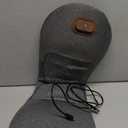 3 in 1 Upadate Rechargeable Electric Lumbar Support Pillow with Adjustable Height for Bed and Chair,Back Massager with Heat,Back Massager for Pain Relief Deep Tissue,Waist Wedge Bolster (Black) (Small)