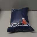 IECOii Dog Coat for Large Dogs, Orange, X-Large - Waterproof Winter Fleece Jacket with Harness, Turtleneck, Reflective Straps, Zipper Closure (X-Large(Chest:29.9 in))