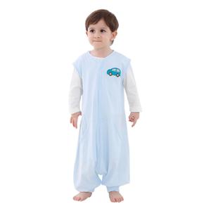 HOMEAL Toddler Sleeping Sack with Legs,Wearable Blanket,Toddler Sleep Sack Baby Blue 2T-3T