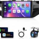 8Core 4+64G Car Radio for Toyota Corolla/Levin 2014-2017,Wireless Carplay/Android Auto,Android Car Stereo 10.1" Touch Screen GPS/59UI/32EQ DSP/WiFi/Bluetooth5.0/FM RDS/Mirror Link/SWC Backup Camera