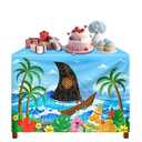 1Pcs Luau Party Decoration Hawaiian Summer Beach Themed Tablecloth Baby Shower Supply for Party