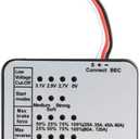 Surpass Hobby Programming Card RC Car Electronic Speed Controller Programmer LED Program Card Only Compatible with Supass Hobby Brushless ESC 25A 35A 45A 60A 80A 120A 150A (White)