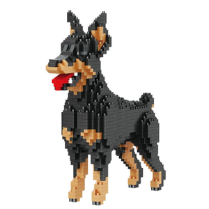 Dog Micro Mini Building Block Sets for Adults, No Compatible with Lego, Pet Building Toys for Home & Office Decor, MOC 3D Creative Model Gifts for Christmas