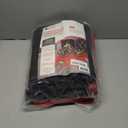 Premium Christmas Ornament Storage Box  Holds up to 72-3 Ornaments + 6 Side Slots for Figurines & Nutcrackers  Holiday Decoration Organizer  Durable 600D Red Canvas