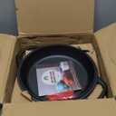 2-in-1 Pre-Seasoned Cast Iron Dutch Oven Pot with Skillet Lid Cooking Pan, Cast Iron Skillet Cookware Pan Set with Dual Handles, Indoor Outdoor for Bread/Frying/Baking/Camping/BBQ, 5 Qt