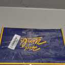 Heel The World Women's Dress Pumps Low Chunky Block Heels Square Toe Party Office Shoes Blue 07