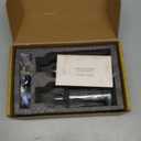 Molimoli Oil and Vinegar Dispenser with Metal Pour Spout, Weighted Pourer, Glass Bottle Dispenser for Kitchen, Olive Oil Cruet, Glass Olive Oil Bottle | 500ml, Set of 2 (Gold)