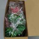 WILLBOND 38 Pcs Christmas Mini Artificial Succulents Small Fake Succulent Plants Faux Assorted Unpotted Realistic Plastic Flowers Picks Stem for DIY Crafting Greenery Garden Home Decor (Cute Style)