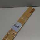 Stainless Steel Stove & Counter Top Gap Covers - Oven Gap Filler Kit 23.4" - Heat Resistant Slide-in Range Trim Guard for Seamless Kitchen Accessories Easy Clean (Black)