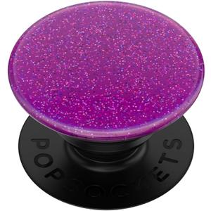 PopSockets Adhesive Phone Grip, Holder, Phone Stand, Glitter - Purple Haze