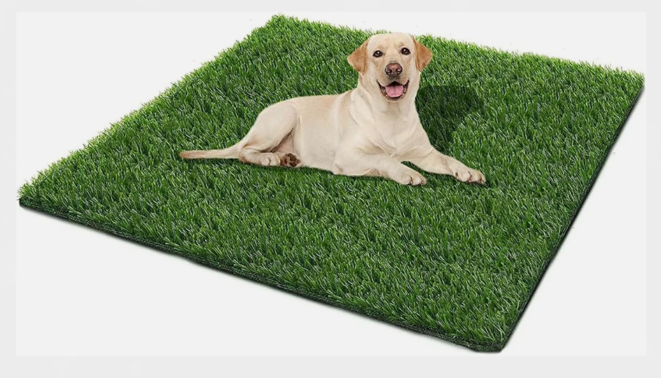 SSRIVER Dog Grass Pad,51.2x31.5In Fake Grass for Dogs,Artificial Grass Pee Pad for Puppies Potty Training Indoor Outdoor