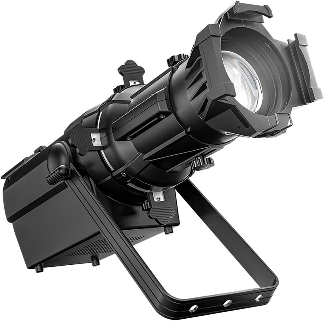 stagelight SHEHDS LEKO Profile Stage Spotlights LED Zoom 250W Cool White+Warm White, 19 Angle, 2800K to 10,000K Par Ellipsoidal Lights, DMX512 Disco DJ Lights for Show