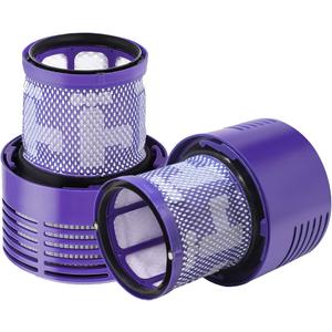 2 Pack V10 Vacuum Filter Replacement Compatible for Dyson V10 Cyclone Series, V10 Animal, V10 Absolute, V10 Total Clean, SV12, Part No. 969082-01