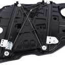 Front Left Driver Side Power Window Regulator with Panel w/o Motor Compatible for 2016-2021 KIA Optima 82471-D4000