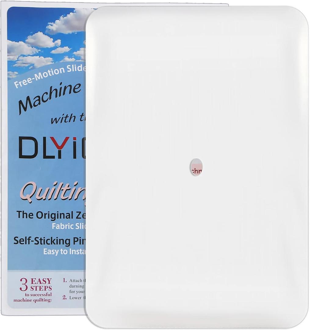 Free Motion Quilting Supplies - Quilting Accessories,Sew Easy About Quilting Accessories and Quilting Slider Mat(11.5 Inch x 8 Inch)