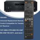 Replacement Remote Control RAV491 ZF30320 Fit for Yamaha YHT-399U HTR-5063 RX-V467 RX-V367 RX-V371 AV A/V Receiver