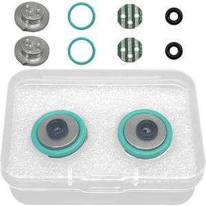 2 Pcs DQ380 Transmission TCU Control Unit Pressure Sensor & Clutch Pressure Sensor - Compatible with VW Audi Skoda Seat -0DE 0GC DQ381 DQ500 -Fits Golf Jetta Passat Q3 A3 TT Beetle More