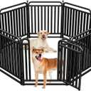Dog Playpens, Upgraded Heavy Duty Tube Puppy Play Pen for Indoors,Dog playpen Outdoor for Small Medium Dogs, Portable Dog Pen, 32" H 8 Panels