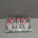 2PCS Dog Christmas Sweater, Soft Warm Pet Clothes Coat for Small Medium Large Dogs and Cats Boy Girl, Fall Cozy Holiday Turtleneck Knitting Collar Pullover Pup Outfit Costume for Thanksgiving New Year (Red+Blue)