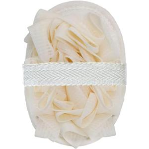 Loofah Sponge Exfoliating Body Scrubber, Double-Sided Natural Loofah Pads & Bath Shower Sponge Mesh Pouf Ball for Women and Men, Travel-Friendly Body scrubbers, Deep Clean & Exfoliation