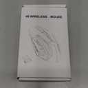 Wireless Gaming Mouse, Rechargeable Wireless Computer Mouse with Type-C Fast Charging, Ergonomic Mouse with 3 Adjustable DPI, 6 Silent Buttons, LED Light, Long Battery Life for Laptop, PC, Mac