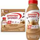 Premier Protein Shake, Cafe Latte, 30g Protein, No Added Sugar, 24 Vitamins & Minerals to Support Immune Health, 11.5 fl. oz, 6 Pack, Best By: 26Feb2026