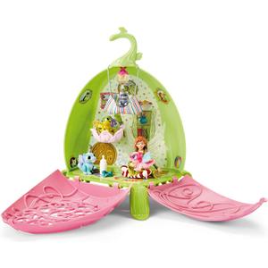 Schleich bayala 11-Piece Fairy Marween's Animal Playschool with Fairy and Baby Dragon Playset - Fairy Animal Playset with Magical Baby Pet Animals, Toys for Boys and Girls, Gift for Kids Age 5+