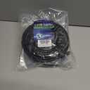 2 x Ekablembhq Cat 8 Ethernet Cable Compatible with Cat7, 10 FT 40Gbps 2000Mhz S/FTP Shielded, Heavy Duty LAN Cord with Gold Plated RJ45 Connector for Gaming/Modem/Router