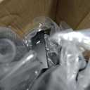 Curtain Rods for Windows 32-96 Inch, 1 Inch Adjustable Black Curtain Rod Set with Brackets, Easy Install