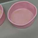 UXCELL 2-Piece Round Silicone Cake Molds, 6-Inch Nonstick & Quick Release for Layer, Smash & Cheese Cakes - Pink