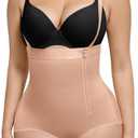 SHAPELLX Shapewear Tummy Control Panty for Women High Waist Body Shaper Waist Trainer Shaper Higher Power Panties large