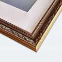 EKMAX 16 x 20 Inch Antique Gold Picture Frame Matted to Display a 11 x 14 Inch Photo