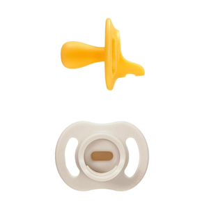 Tommee Tippee Ultra-Light StayPut Pacifier, One-Piece Silicone Design, 6-18m, 2 Pack