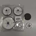 Gas Stove Burner Covers Cooker Hat Set Stove Handles Lid Kit Gas Stove Burner Replacement Caps Stove Top Cover Burner Head Parts Compatible for SABAF