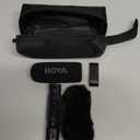 BOYA Magic Wireless Mini Microphones for iPhone 15-16/Android, 4 Form-in-1 Mic, 7g Lightweight, AI Noise Reduction, 48kHz/24bit, APP Control, 328ft Range, Microphone for Recording (Stand not included)