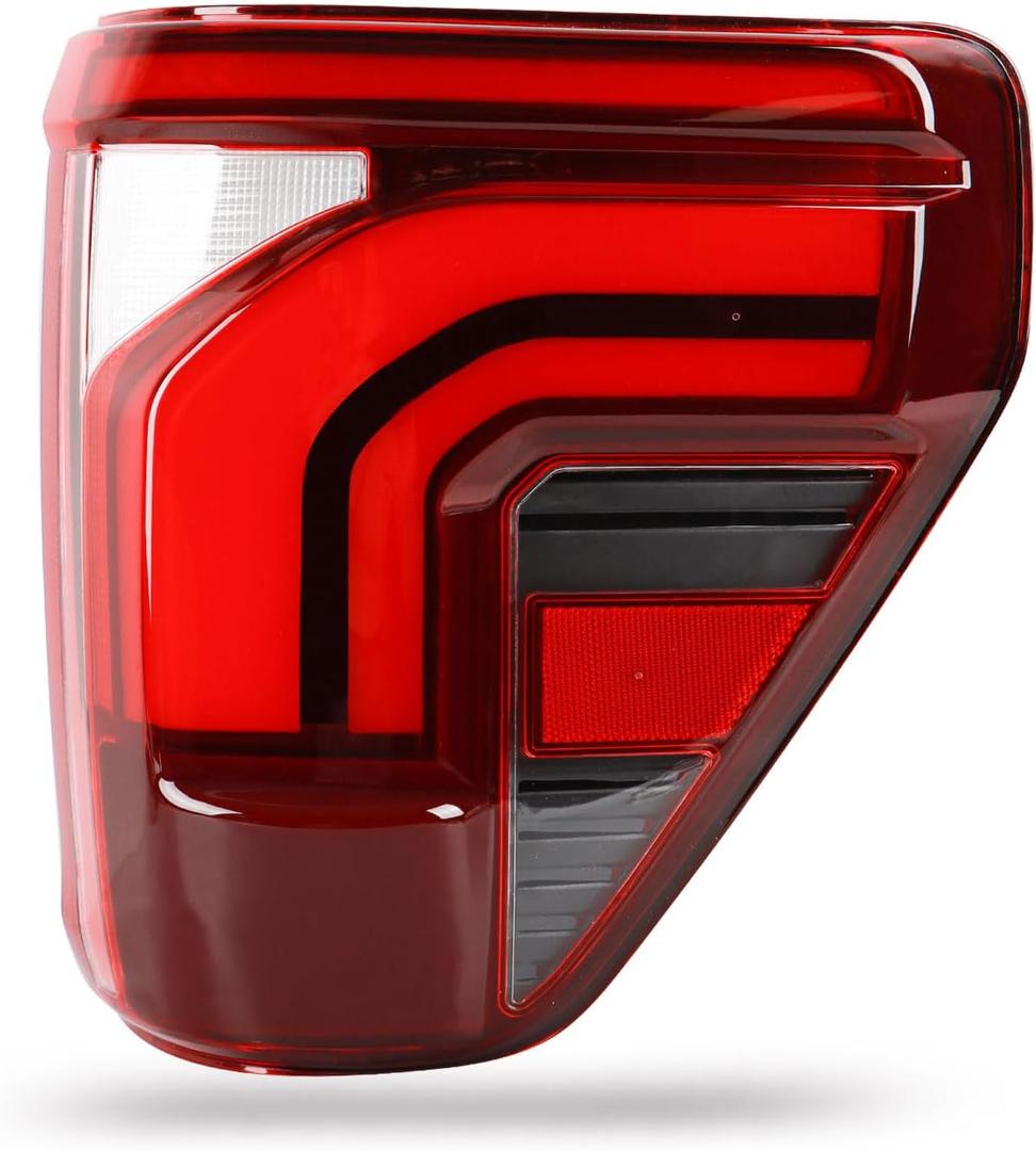 LED Tail Lights Compatible With 2024 2025 2026 Ford F150 Taillights Rear Light Right Passenger Side W/Blind Spot Replace RL3Z13404C FO2819161(W/O Onboard Scales)