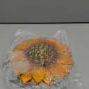 YEAHOME Sunflower Wall Decor - 9 inch Metal Flower Wall Art Decorations, Sunflower Yard Garden Decor Hanging for Kitchen, Bathroom, Bedroom, Set of 3 Handmade Gift for Home, Indoor or Outdoor (9"-3 Pack-Sunflower 021)