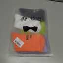 5 Pairs Athletic Running Socks, Mens Womens Compression Sport Crew Socks for Cycling, Climbing, Hiking Workout, Gym, Cushioned Comfort Non-Slip Performance Socks-Moisture Wicking Breathable Quick-Dry