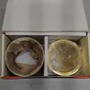 Satvik 8 Inch Kanchdeep Akhand Diya with Chimney Glass Diwali Pooja Decoration Decorative Brass Oil Lamp Whole Night Dia for Deepawali.Outdoor Mandir Housewarming Return Gift (Super Large.)