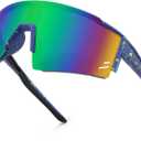 WANWAN Youth Teens Sunglasses, Kids Sunglasses Baseball Sports Cycling Glasses Softball Visor Shades Unisex Adult Teens 7-14