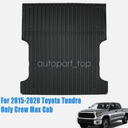 Truck Bed Mat Compatible with 2022-2024 Toyota Tundra 5.5 FT Truck Bed Liner TPE Cargo Liner Replacement for 2022 2023 2024 Toyota Tundra Accessories (5.5FT Bed Mat)