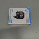 Studio-Quality Wireless Ear Buds with Deep Bass & Enhanced Audio Clarity, Bluetooth 5.4, 10-Year Lifespan Earbuds, ENC Noise Cancelling Calls, Secure Fit Memory Foam Tips, IPX6 Waterproof (Black)