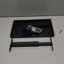 Day Moon Matte Black Toilet Paper Holder Free Standing Toilet Paper Holder with Storage - Toilet Paper Stand and Tissue Holder for Bathroom - Toilet Paper Holder with Shelf and Wipe Holder