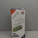 ClearSpace Soda Can Organizer & Soda Can Dispenser for Refrigerator - Fridge Organizer & Stackable Drink Organizer for Fridge or Refrigerator - Holds 12 Cans Each, BPA Free - 2 Pack