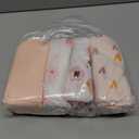Momcozy Muslin Swaddle Blankets, 4-Pack Breathable and Skin-Friendly Receiving Blankets, Swaddle Blanket Shower Gifts & Baby Girl Newborn Essentials, Large 47"x47", Blooming Hearts