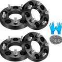 BDFHYK 5x120mm to 5x114.3mm Wheel Bolt Pattern 1 inch Convert Wheel Spacer Compatible with Buick Cadillac Chevy GMC Pontiac,5 Lug Wheel Adapters M12x1.5 & 74.1 mm Hub Bore, Set of 4, Not Hubcentric